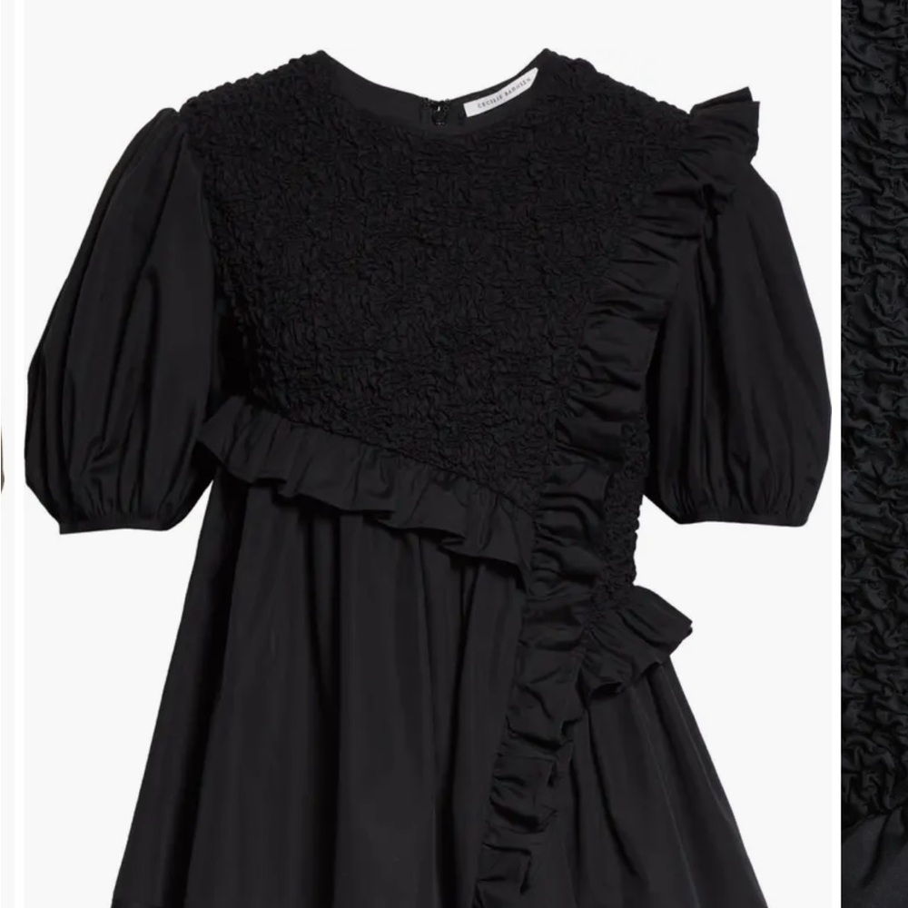 Carlotta Texture Bodice Peplum Top